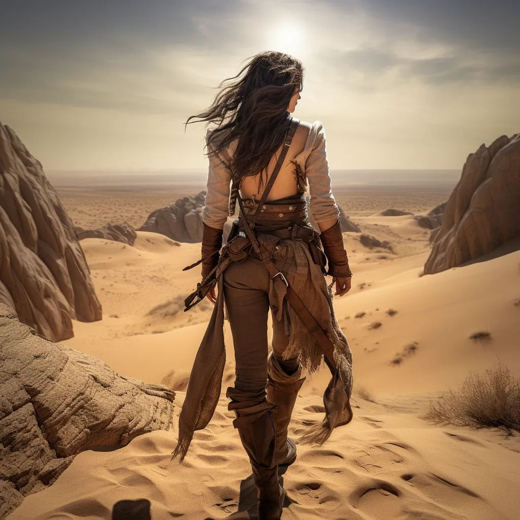 Les Véritables - La Contrée du Jaspe Vert - Tillih traversant Les Basses Terres.